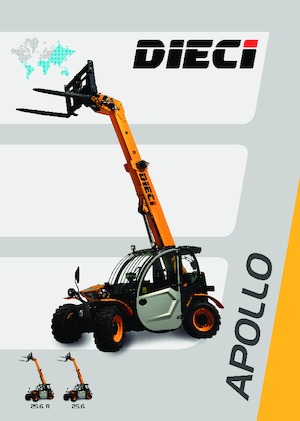 Teleszkópos rakodók Dieci Apollo 25.6 R