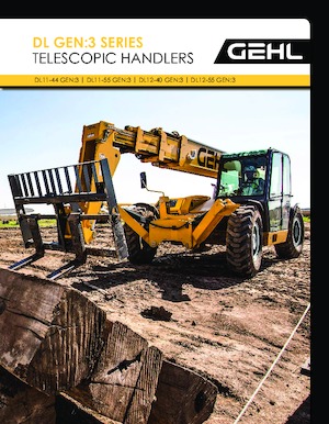 Teleszkópos rakodók Gehl DL12-55
