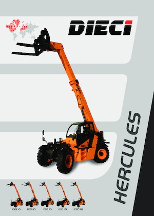 Teleszkópos rakodók Dieci Hercules 210.10