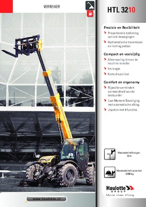 Teleszkópos rakodók Haulotte HTL3210