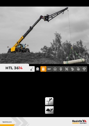 Teleszkópos rakodók Haulotte HTL3614