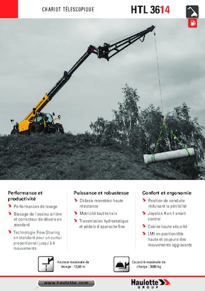 Teleszkópos rakodók Haulotte HTL3614