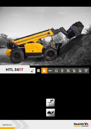 Teleszkópos rakodók Haulotte HTL3617