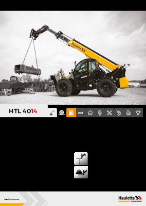 Teleszkópos rakodók Haulotte HTL4014