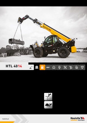 Teleszkópos rakodók Haulotte HTL4014