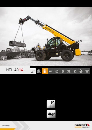 Teleszkópos rakodók Haulotte HTL4014