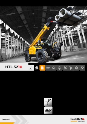Teleszkópos rakodók Haulotte HTL5210
