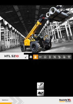 Teleszkópos rakodók Haulotte HTL5210