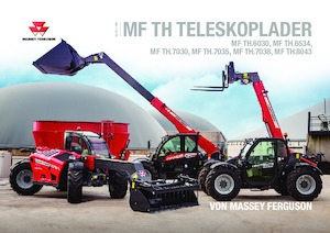 Teleszkópos rakodók Massey Ferguson TH.8043