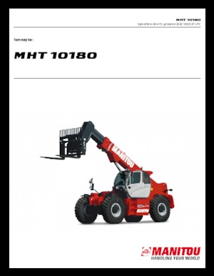 Teleszkópos rakodók Manitou MHT 10180