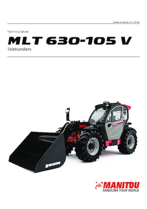 Teleszkópos rakodók Manitou MLT 625