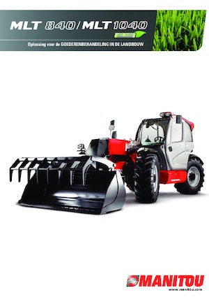 Teleszkópos rakodók Manitou MLT 840-115 PS