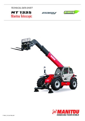 Teleszkópos rakodók Manitou MT 1335 H easy