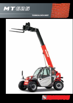 Teleszkópos rakodók Manitou MT 625 H