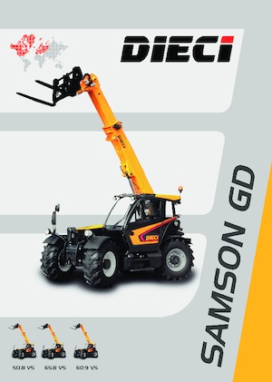 Teleszkópos rakodók Dieci Samson 65.8 VS EVO2