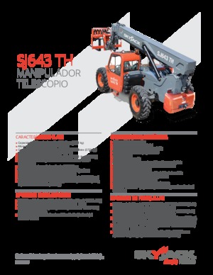 Teleszkópos rakodók Skyjack SJ643 TH