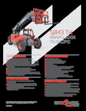 Teleszkópos rakodók Skyjack SJ843 TH