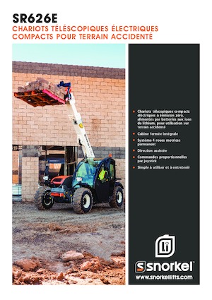 Teleszkópos rakodók Snorkel SR626E