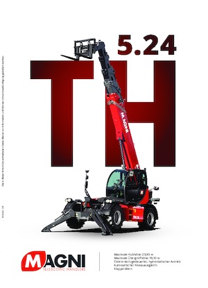 Teleszkópos rakodók MAGNI TH 5.24
