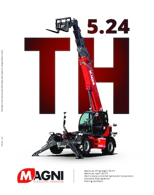 Teleszkópos rakodók MAGNI TH 5.24