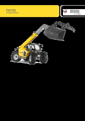 Teleszkópos rakodók Wacker Neuson TH730 