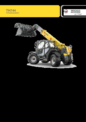 Teleszkópos rakodók Wacker Neuson TH744 