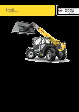 Teleszkópos rakodók Wacker Neuson TH755