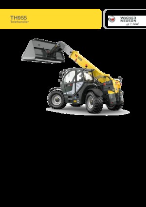 Teleszkópos rakodók Wacker Neuson TH955 