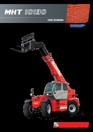 Teleszkópos rakodók Manitou MHT 10130