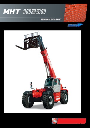 Teleszkópos rakodók Manitou MHT 10230