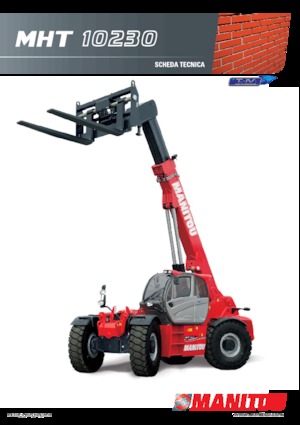 Teleszkópos rakodók Manitou MHT 10230
