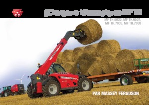 Teleszkópos rakodók Massey Ferguson TH.7035
