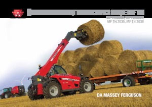 Teleszkópos rakodók Massey Ferguson TH.7038