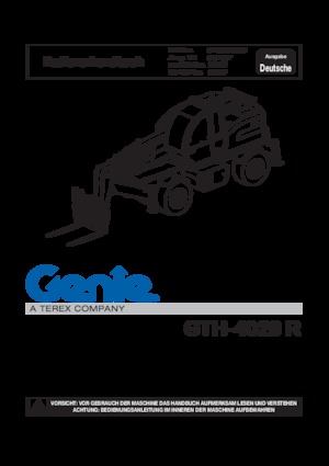 Forgó felsővázas teleszkóps rakodók Genie GTH 4020 R