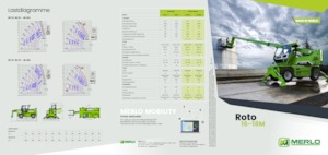 Forgó felsővázas teleszkóps rakodók Merlo Roto 40.18