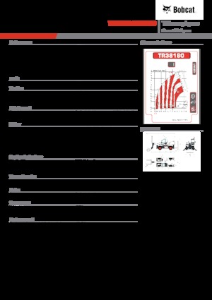 Forgó felsővázas teleszkóps rakodók Bobcat TR38160EVO IIIB