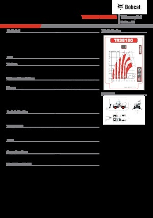 Forgó felsővázas teleszkóps rakodók Bobcat TR38160EVO IIIB