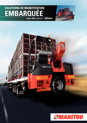 Tehergépkocsira rögzthető teleszkópos targoncák Manitou TMT 25 S