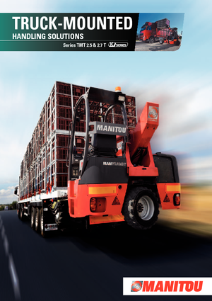 Tehergépkocsira rögzthető teleszkópos targoncák Manitou TMT 25 S