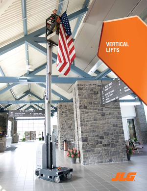 Gumikerekes vertikális emelésű munkaállványok JLG 30AM