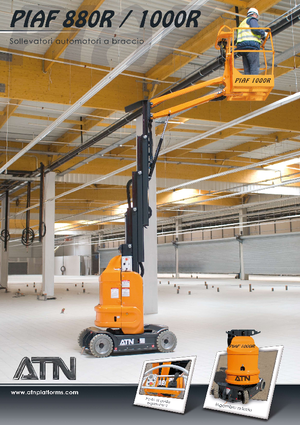 Gumikerekes vertikális emelésű munkaállványok ATN Piaf 880 R