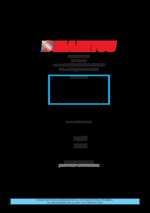 Gumikerekes töretőgémes munkaállványok Manitou 260 TJ