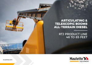 Gumikerekes töretőgémes munkaállványok Haulotte HT85 RTJ PRO