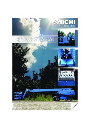 Gumikerekes töretőgémes munkaállványok Aichi SP21A