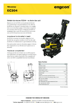 Tiltrotátorok engcon EC204