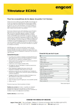 Tiltrotátorok engcon EC206