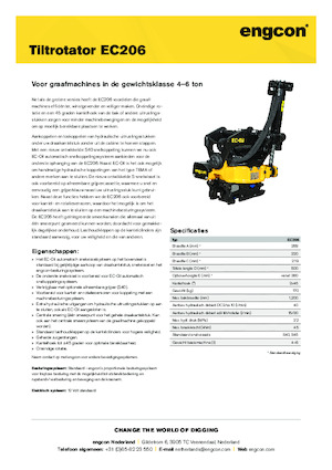 Tiltrotátorok engcon EC206