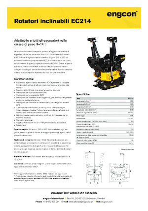Tiltrotátorok engcon EC214