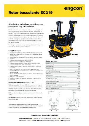 Tiltrotátorok engcon EC219