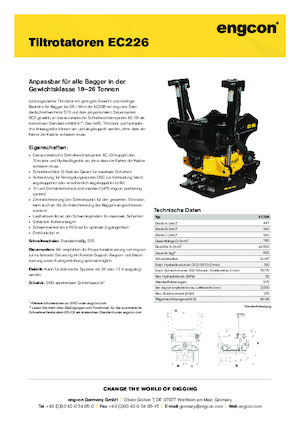 Tiltrotátorok engcon EC226